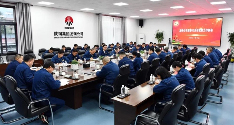 公司黨委召開十月份黨群工作例會